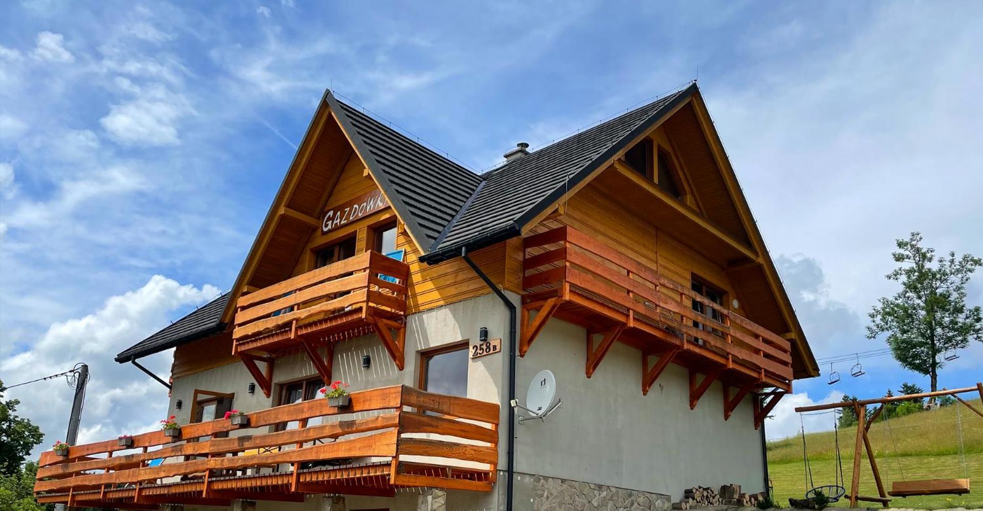 Gazdowka Na Mosornym Groniu Villa Zawoja Kültér fotó